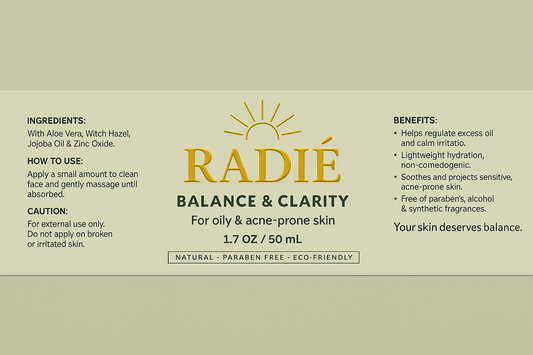 Skincare cream oily skin-acne